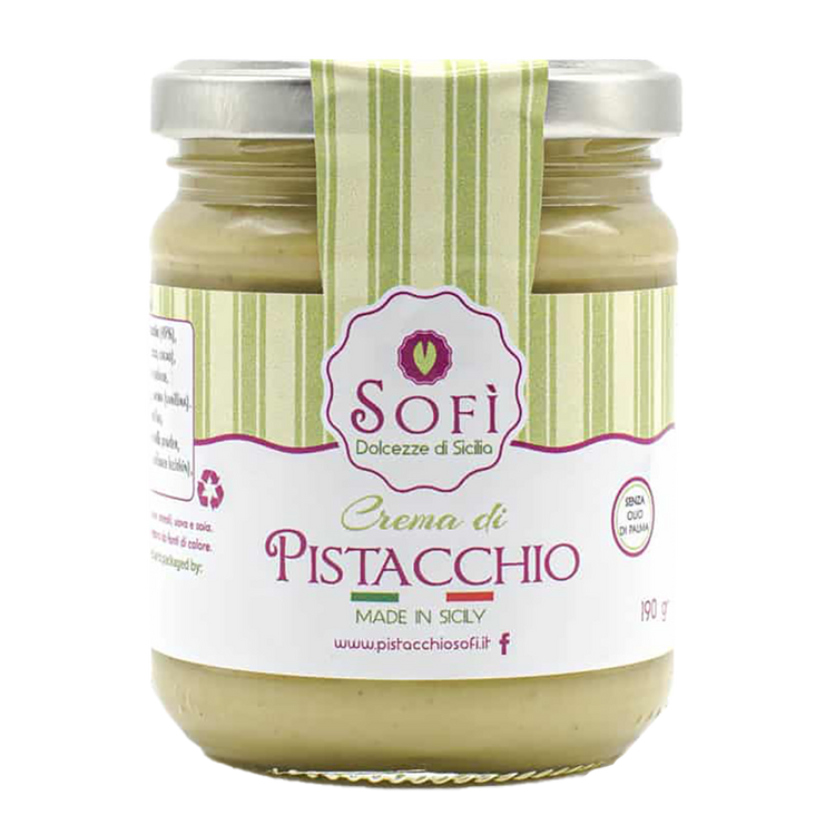 Crema con 45% di Pistacchio - Dolce Vita Shop - Sofì - Crema spalmabile