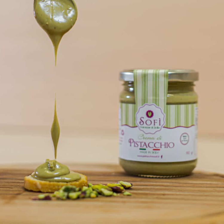 Crema con 45% di Pistacchio - Dolce Vita Shop - Sofì - Crema spalmabile